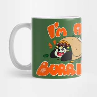 I'm a panda burrito! Mug